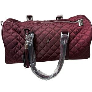 Vanessa Williams quilted duffle bag NWT